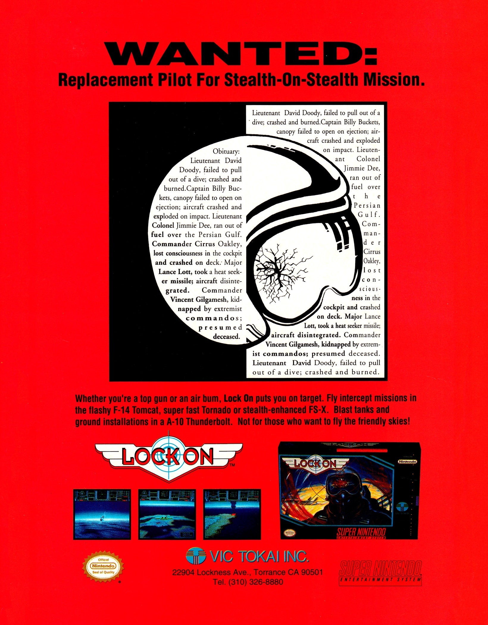 Lock On - Super Nintendo - Retro Island Gaming