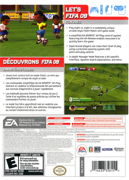 FIFA 09 All-Play - Wii