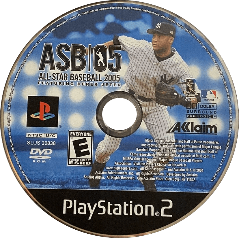 All-Star Baseball 2005 - Playstation 2 - Retro Island Gaming