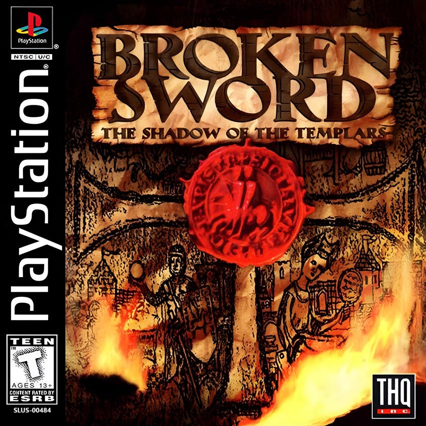 Broken Sword The Shadow of the Templars - Playstation