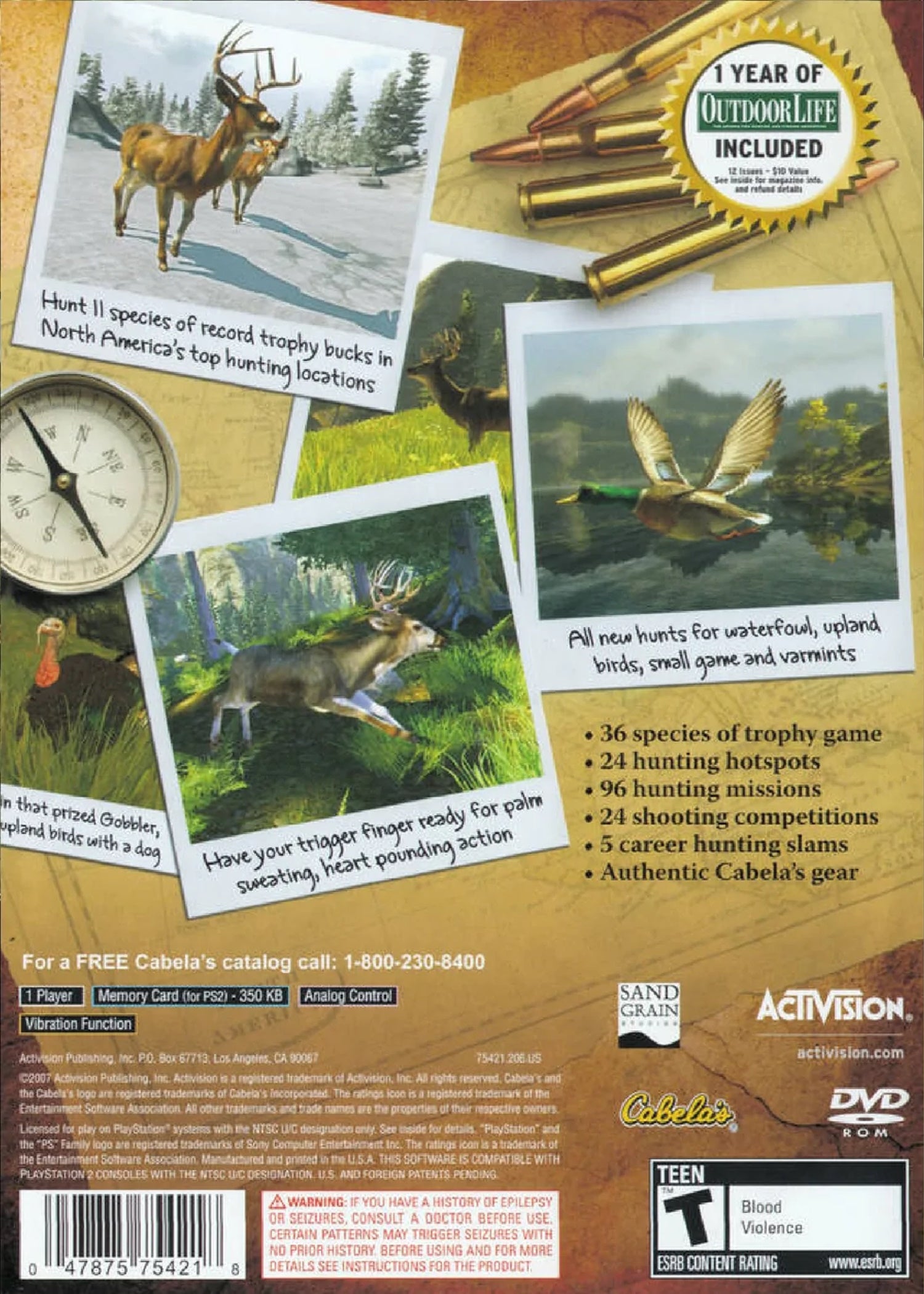 Cabela's Trophy Bucks - Playstation 2