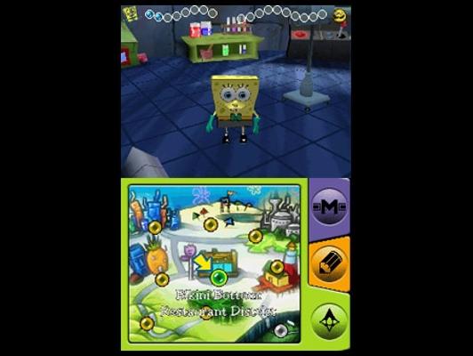 SpongeBob SquarePants Yellow Avenger - Nintendo DS