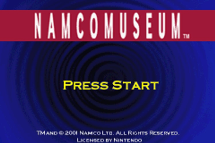 Namco Museum - GameBoy Advance - Retro Island Gaming