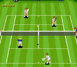 Super Tennis - Super Nintendo