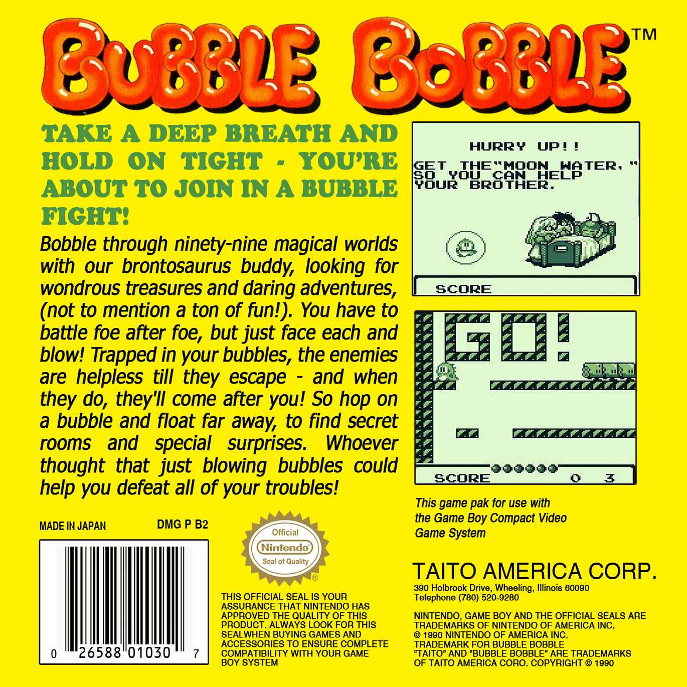 Bubble Bobble - GameBoy