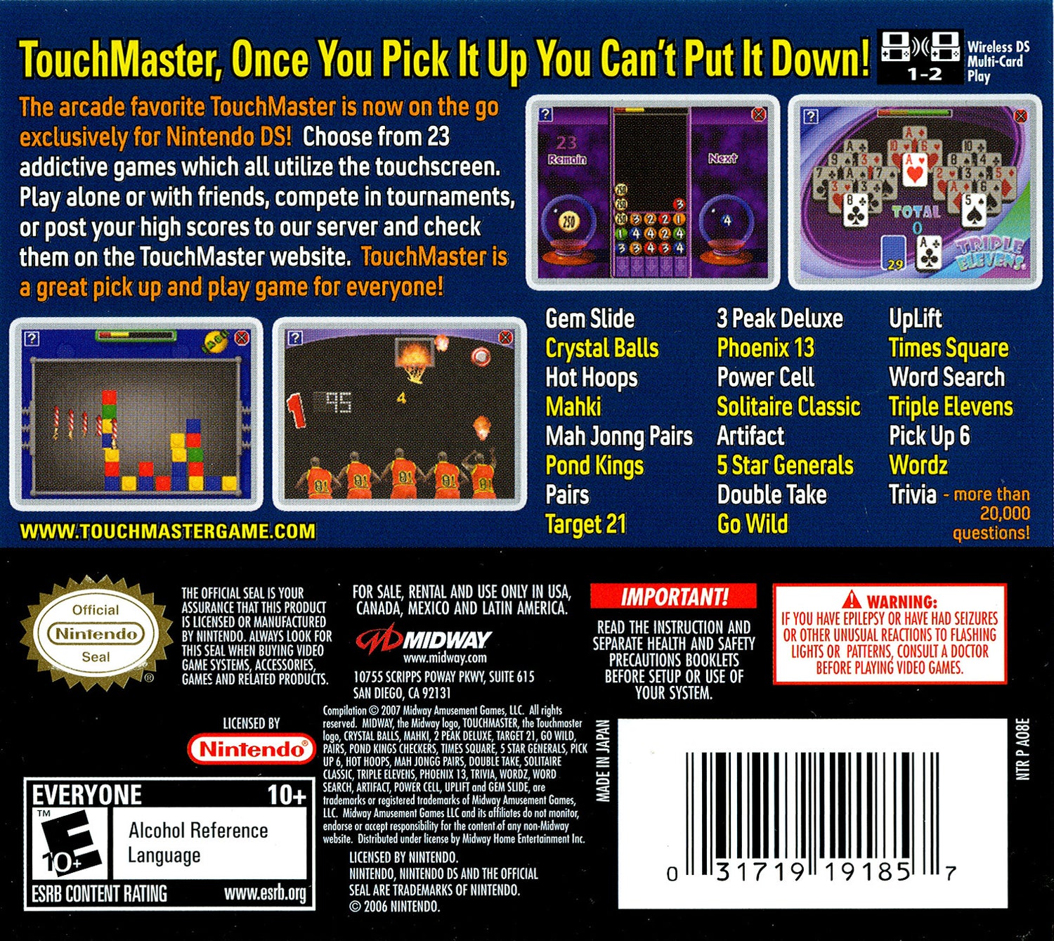 Touchmaster - Nintendo DS