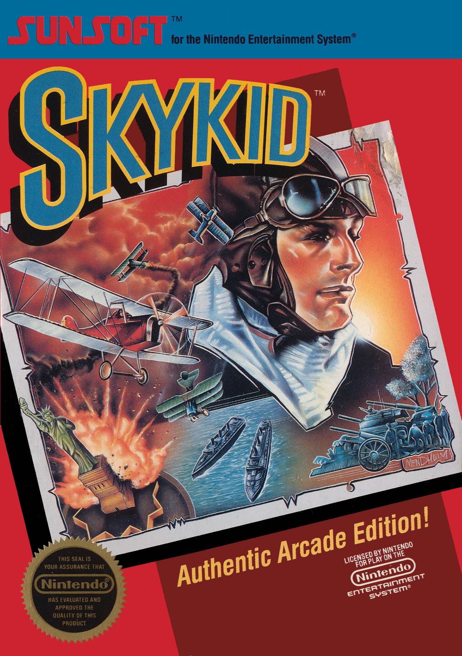 Sky Kid [5 Screw] - NES