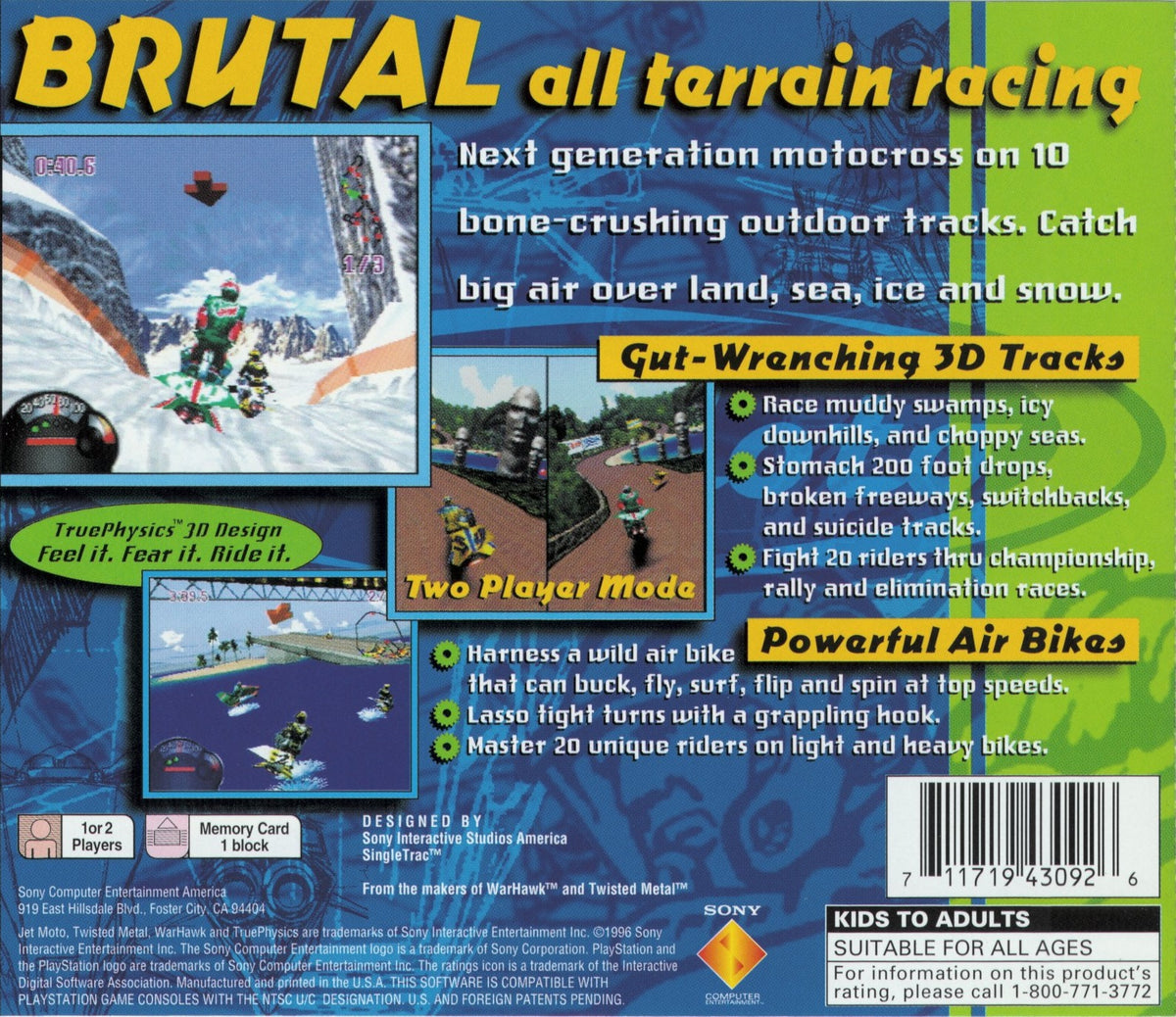 Jet Moto - Playstation