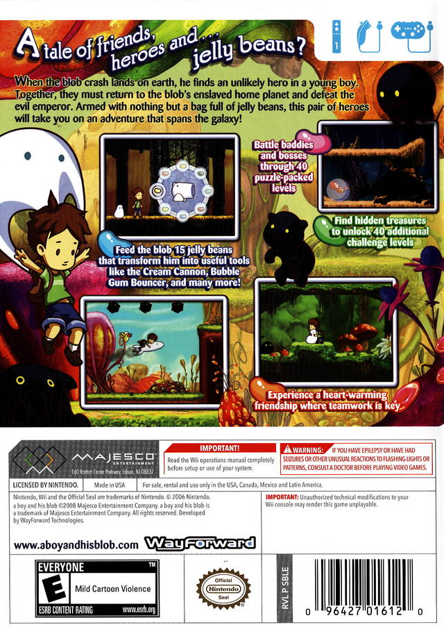 A Boy and His Blob - Wii - Retro Island Gaming