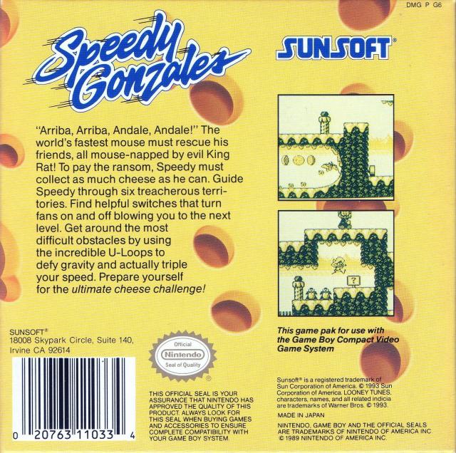 Speedy Gonzales - GameBoy