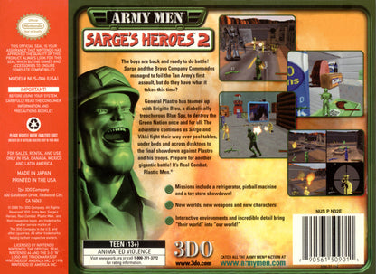 Army Men Sarge's Heroes 2 - Nintendo 64 - Retro Island Gaming