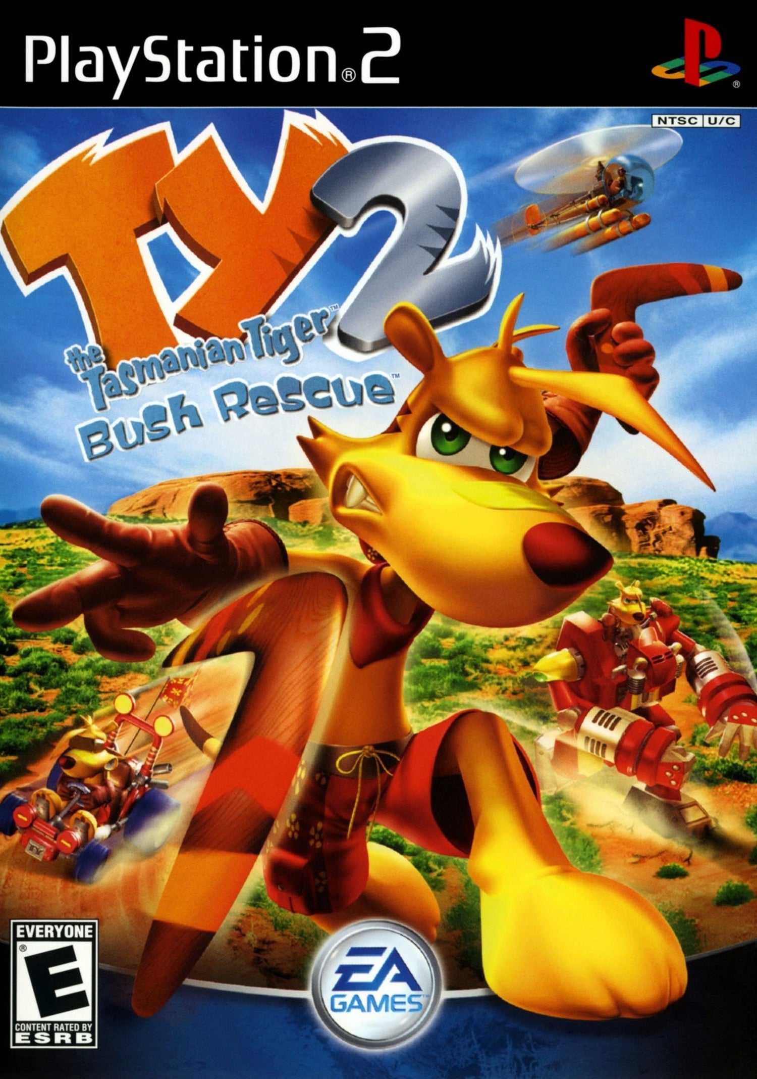 Ty the Tasmanian Tiger 2 Bush Rescue - Playstation 2