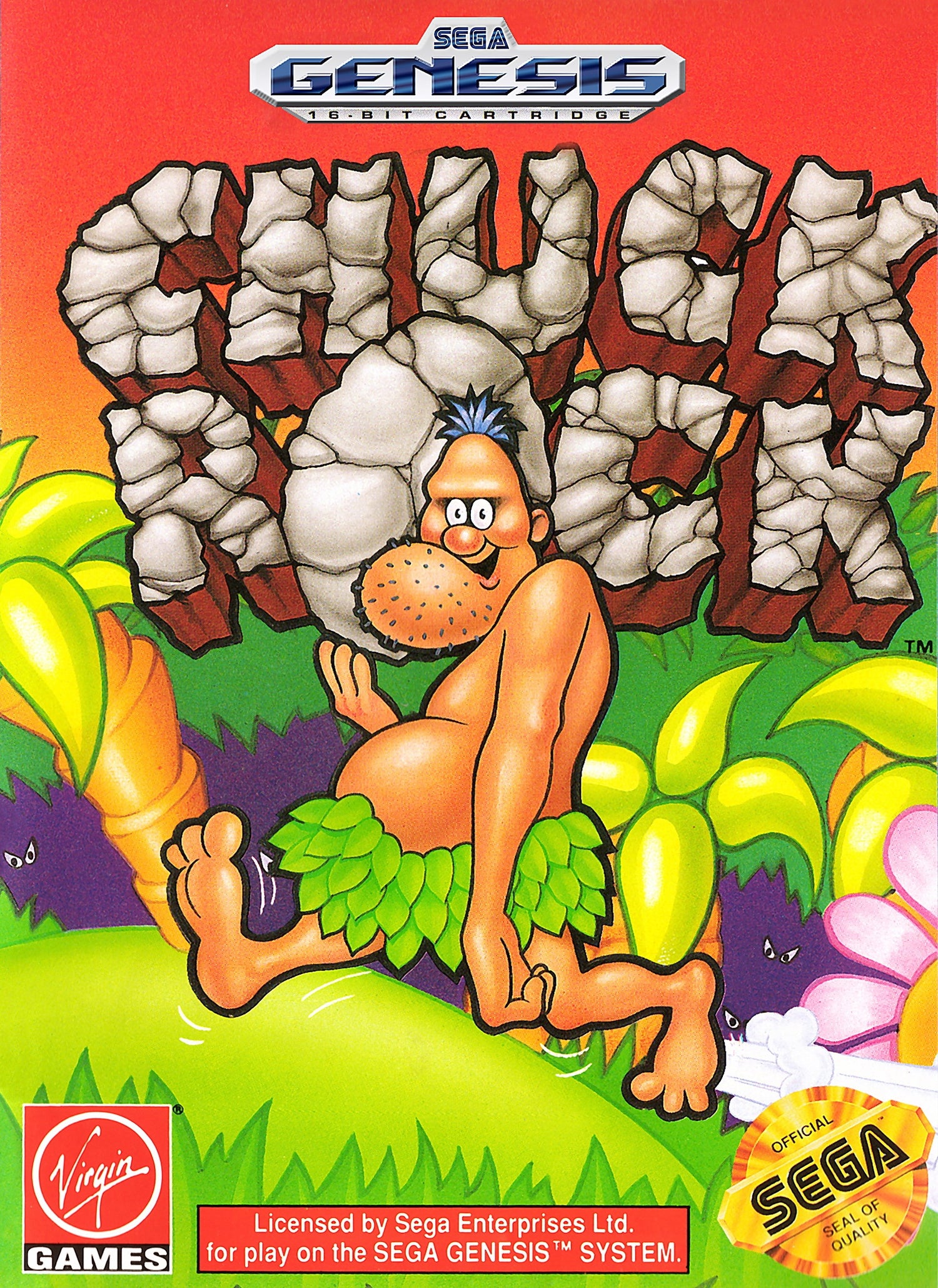 Chuck Rock - Sega Genesis