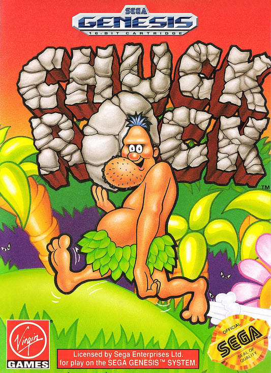 Chuck Rock - Sega Genesis - Retro Island Gaming