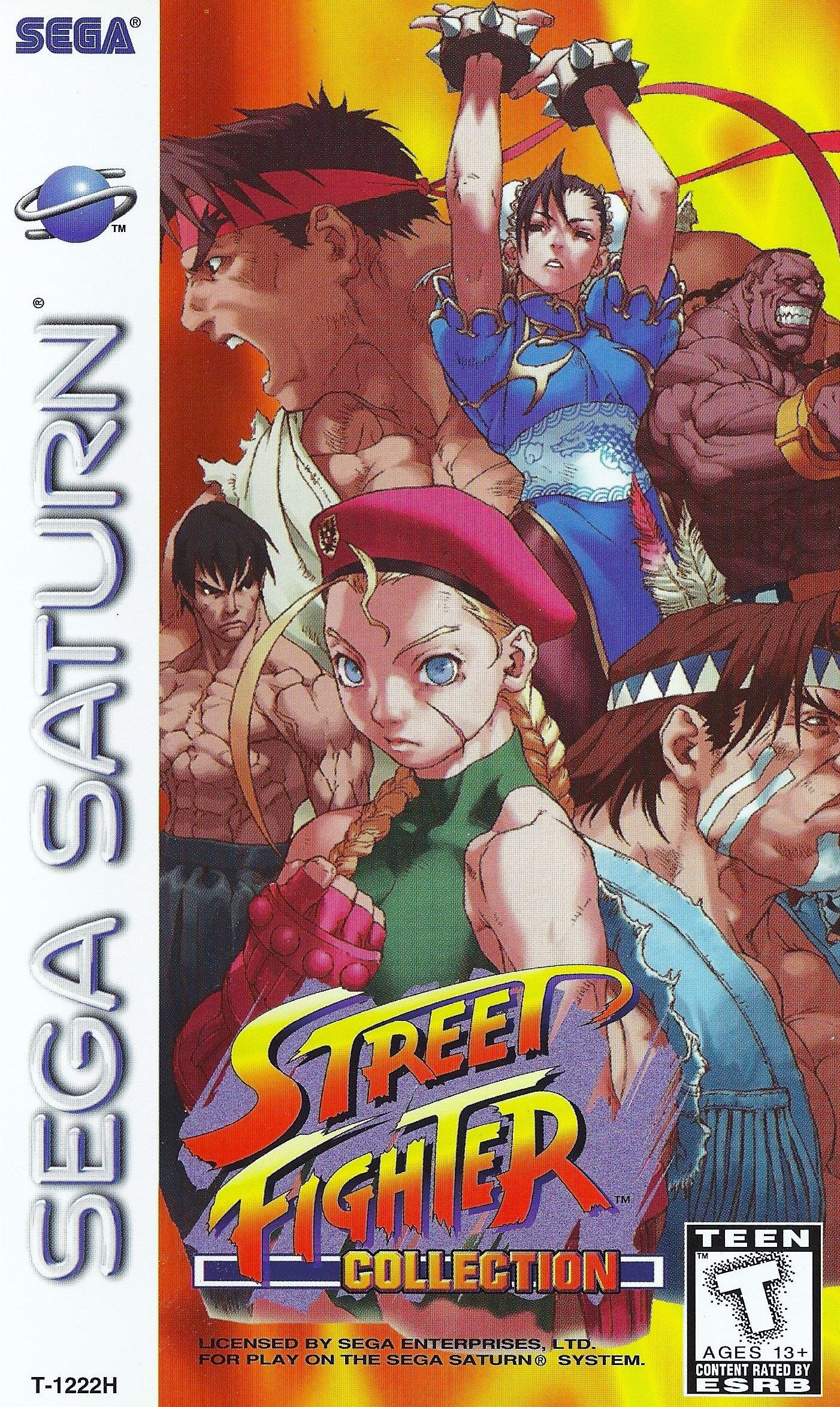 Street Fighter Collection - Sega Saturn