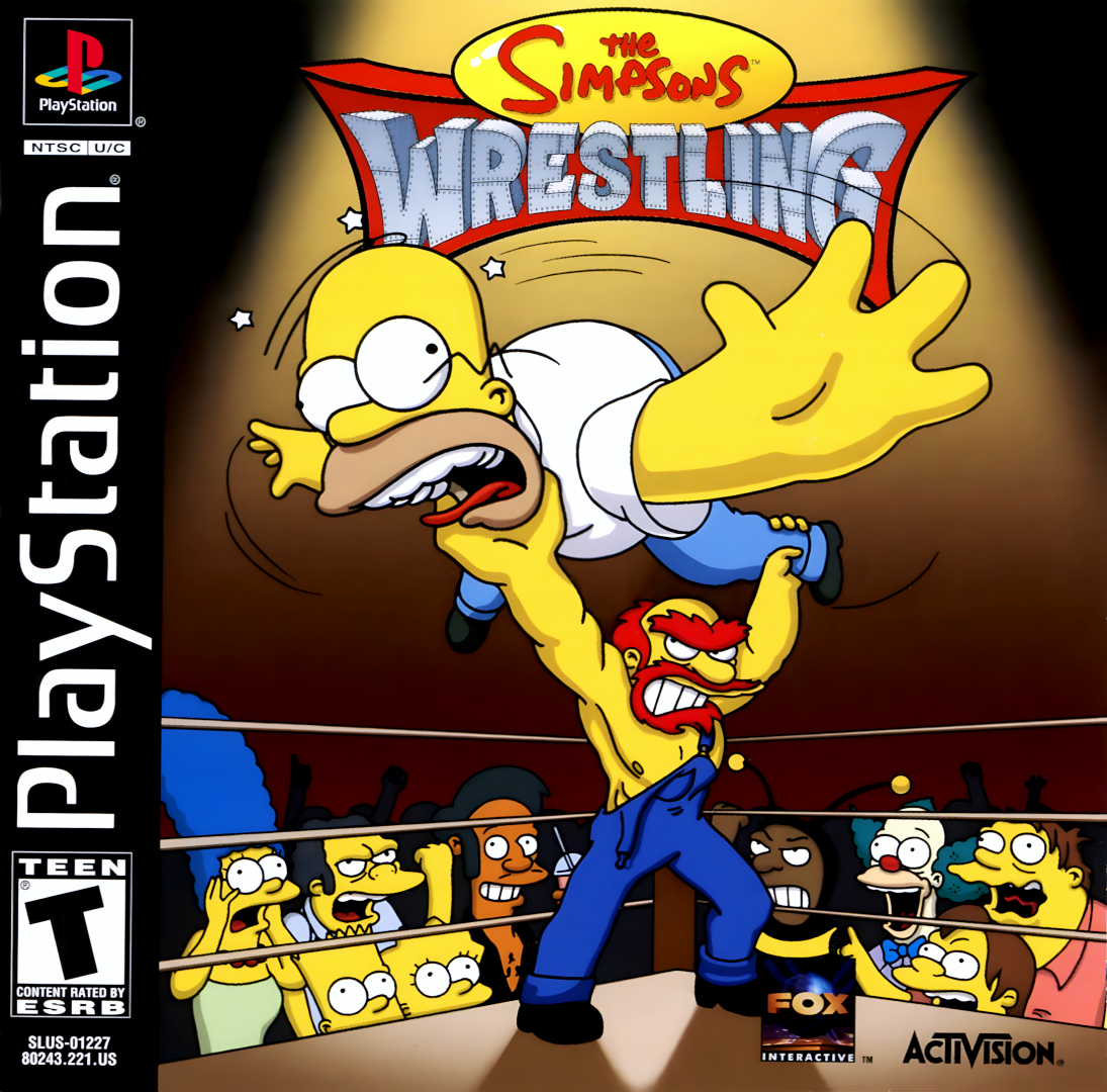 The Simpsons Wrestling - Playstation
