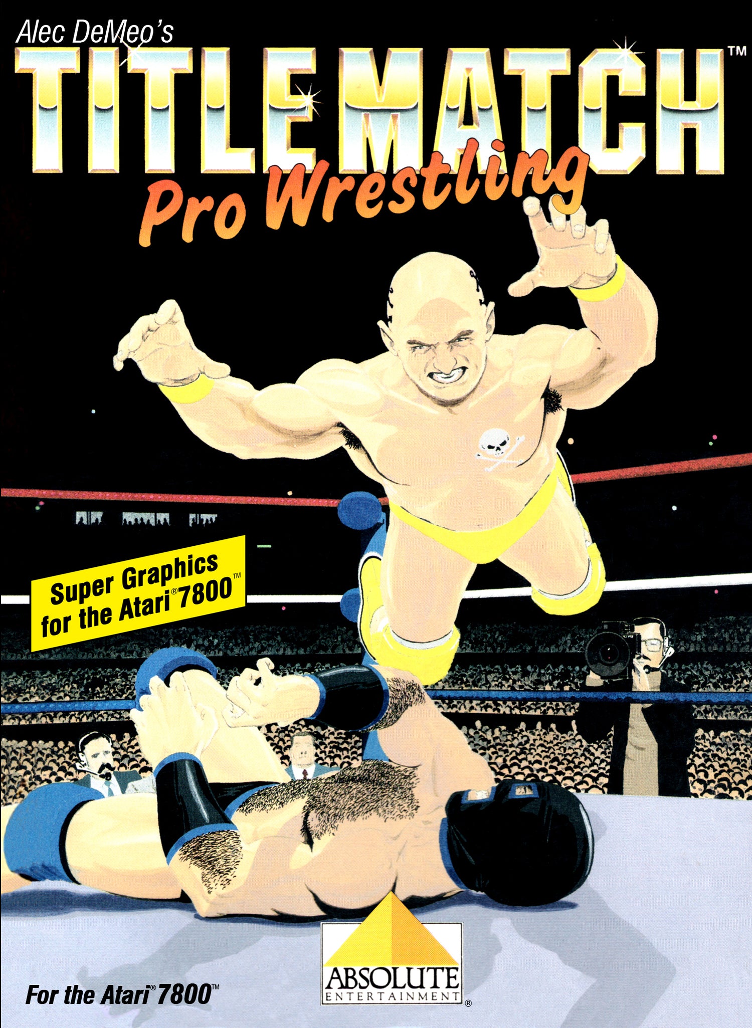 Title Match Pro Wrestling - Atari 2600