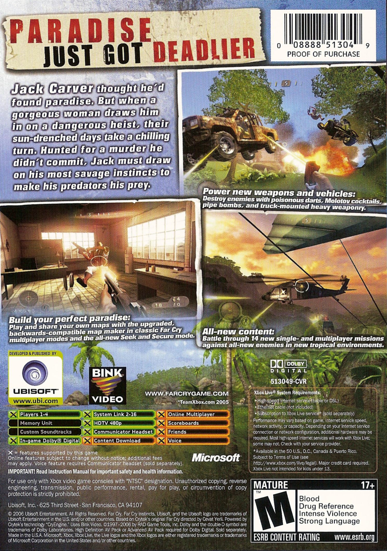 Far Cry Instincts Evolution - Xbox