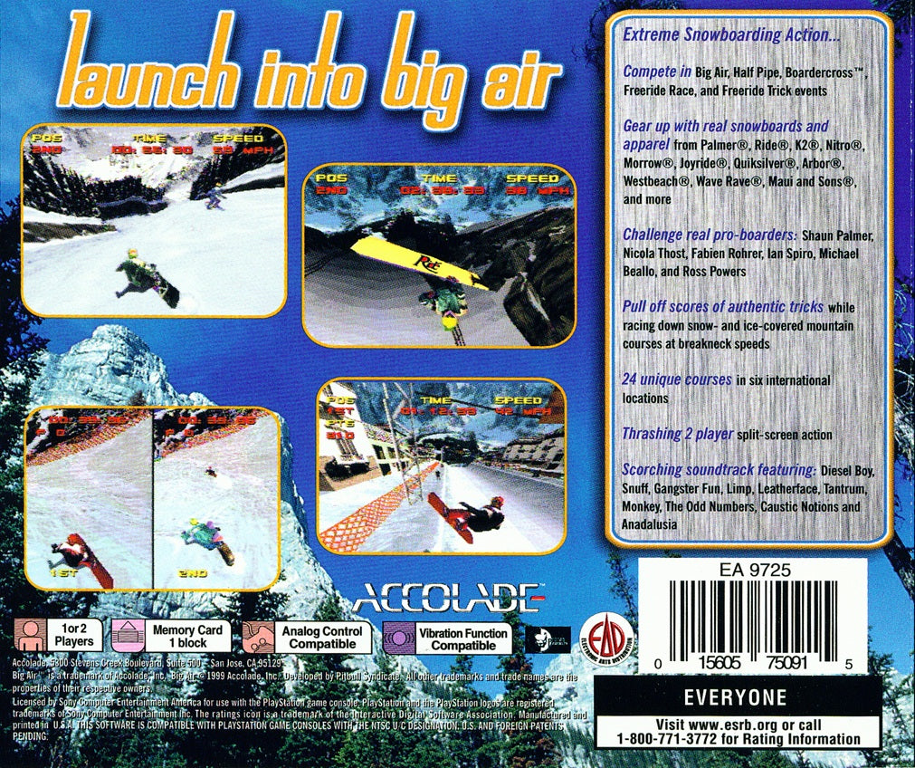 Big Air - Playstation