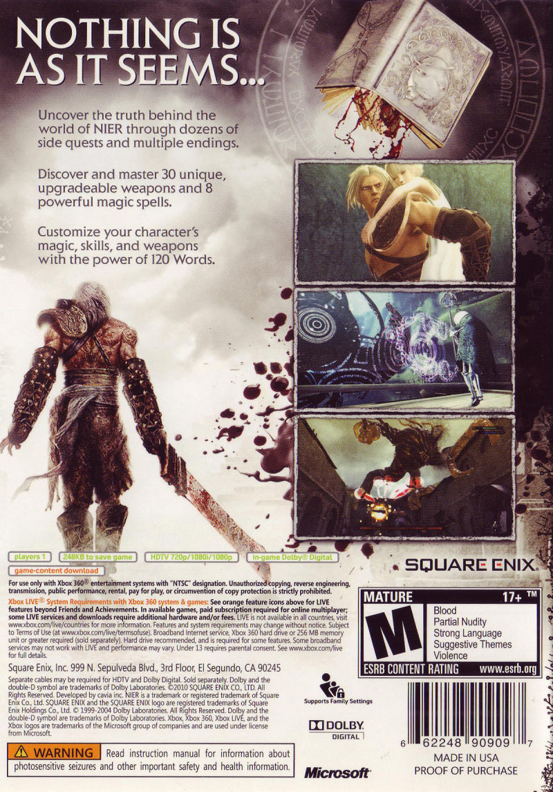 Nier - Xbox 360