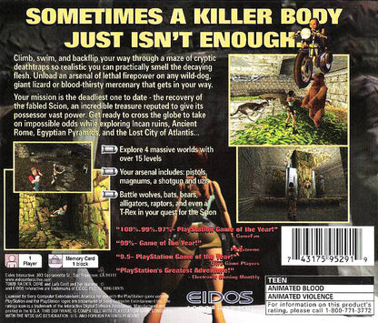 Tomb Raider [Black Label] - Playstation - Retro Island Gaming