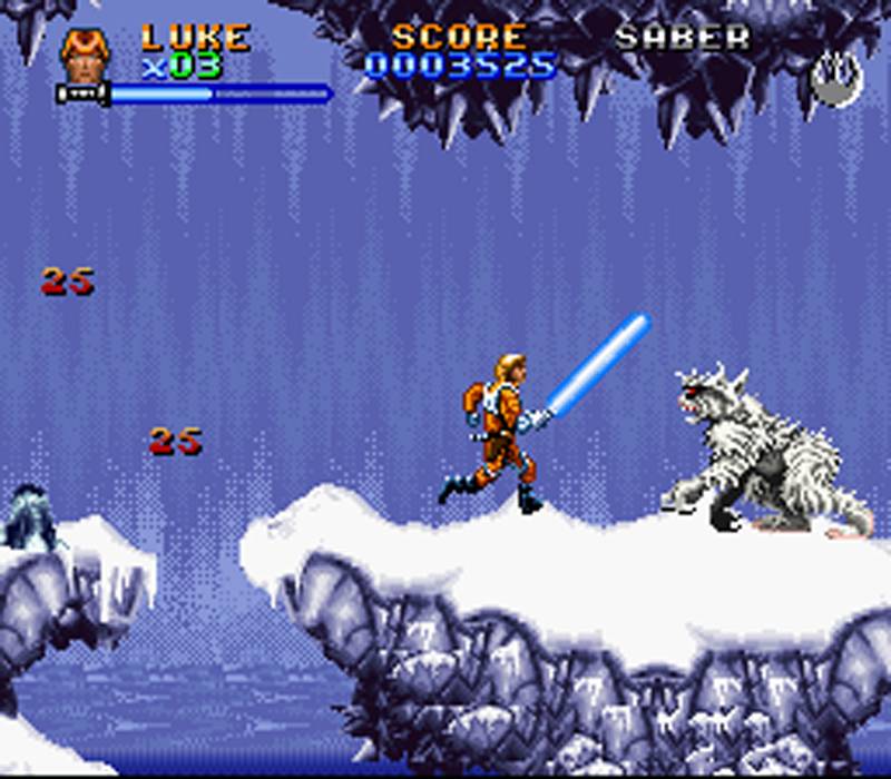 Super Star Wars Empire Strikes Back - Super Nintendo