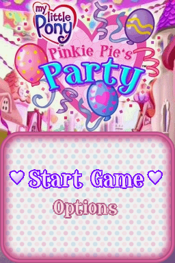 My Little Pony Pinkie Pie's Party - Nintendo DS