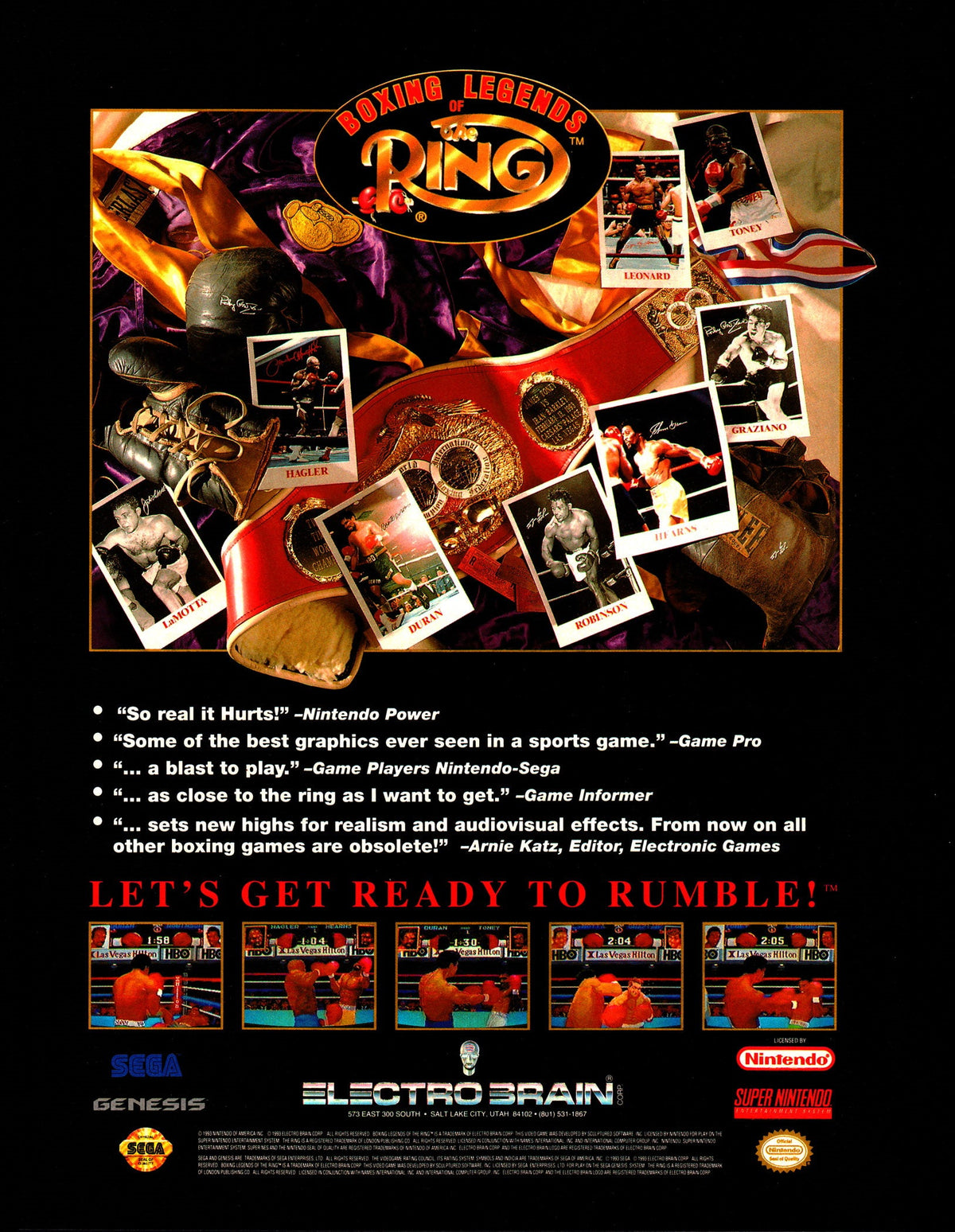 Boxing Legends Of The Ring - Super Nintendo - Retro Island Gaming
