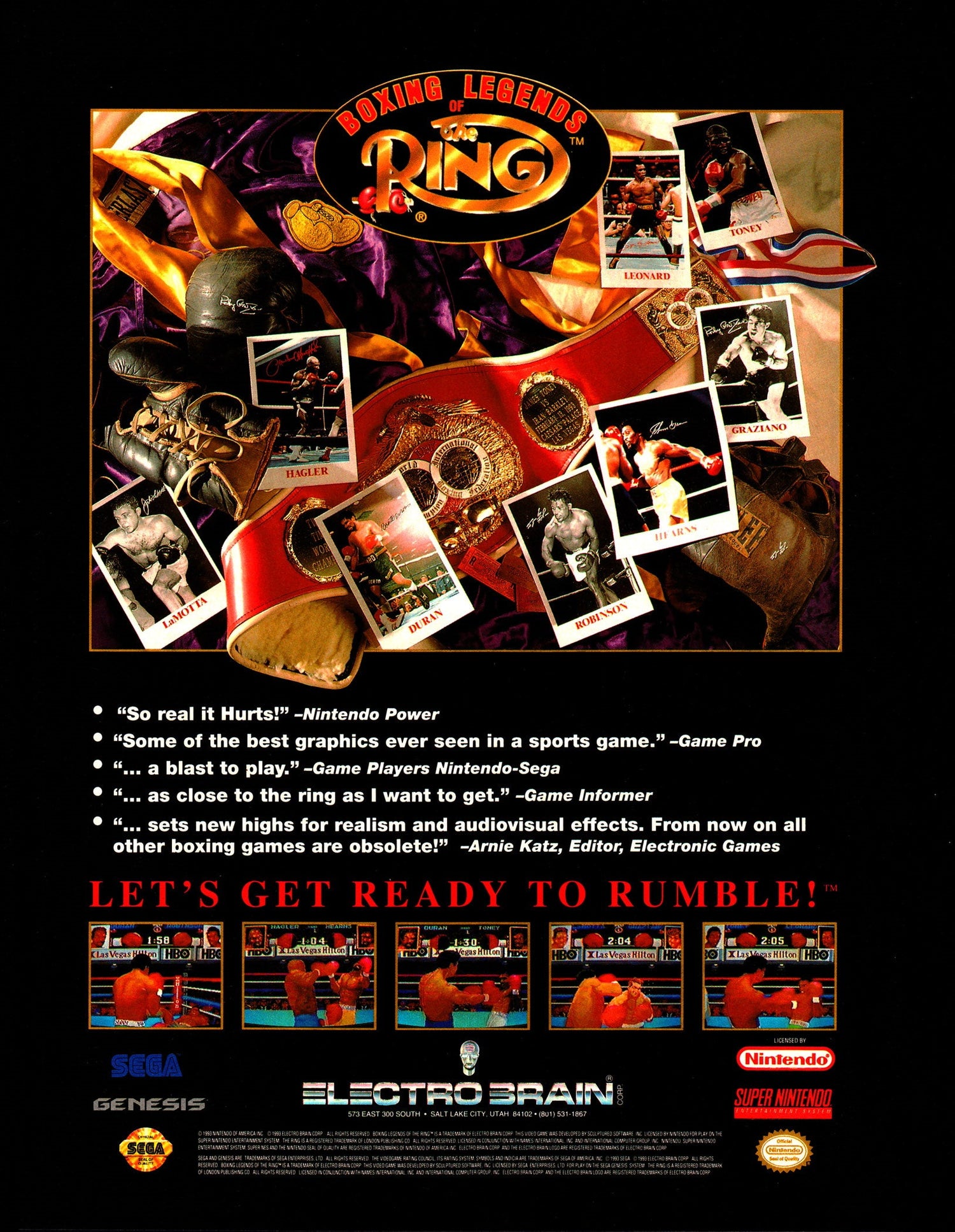 Boxing Legends Of The Ring - Super Nintendo - Retro Island Gaming