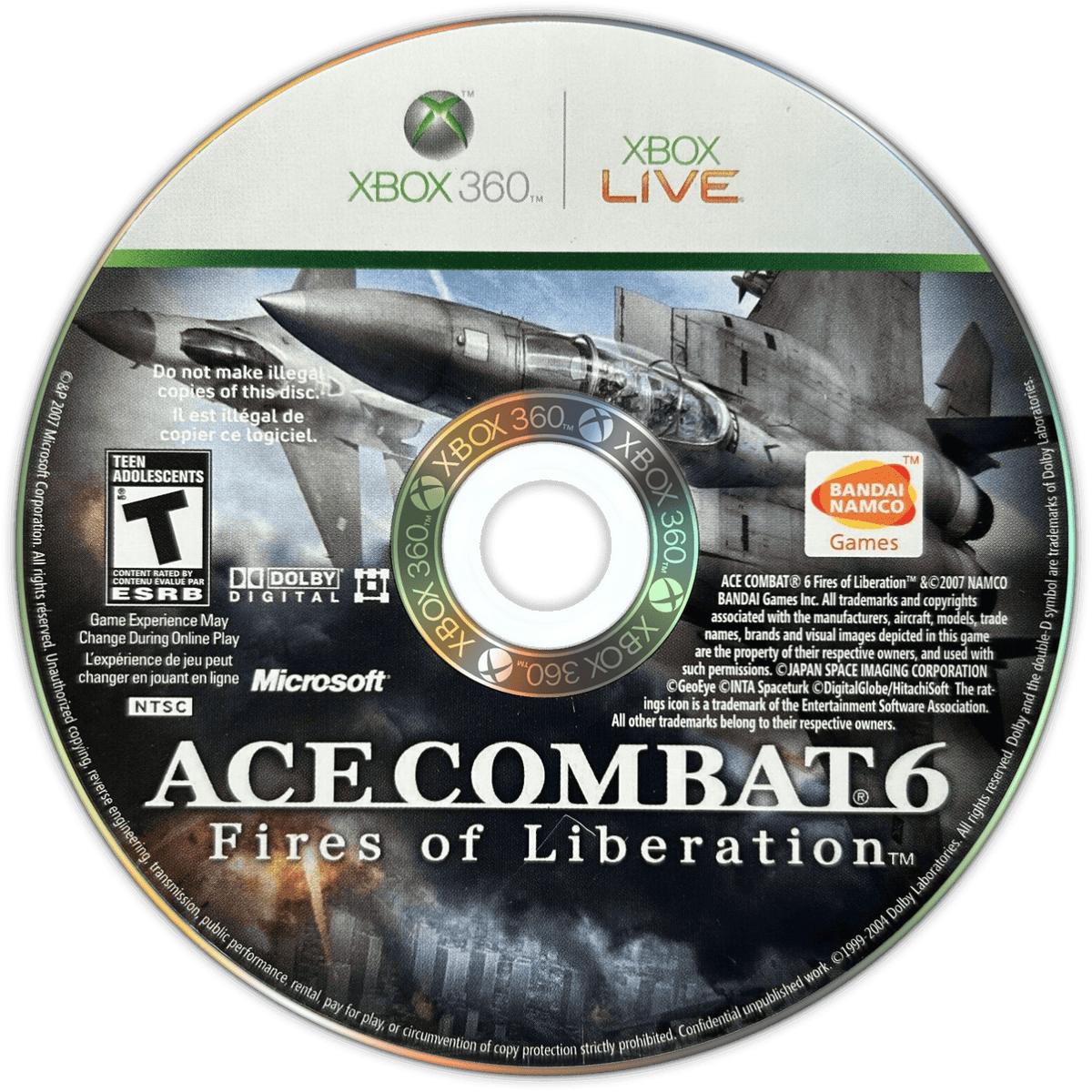 Ace Combat 6 Fires of Liberation - Xbox 360 - Retro Island Gaming