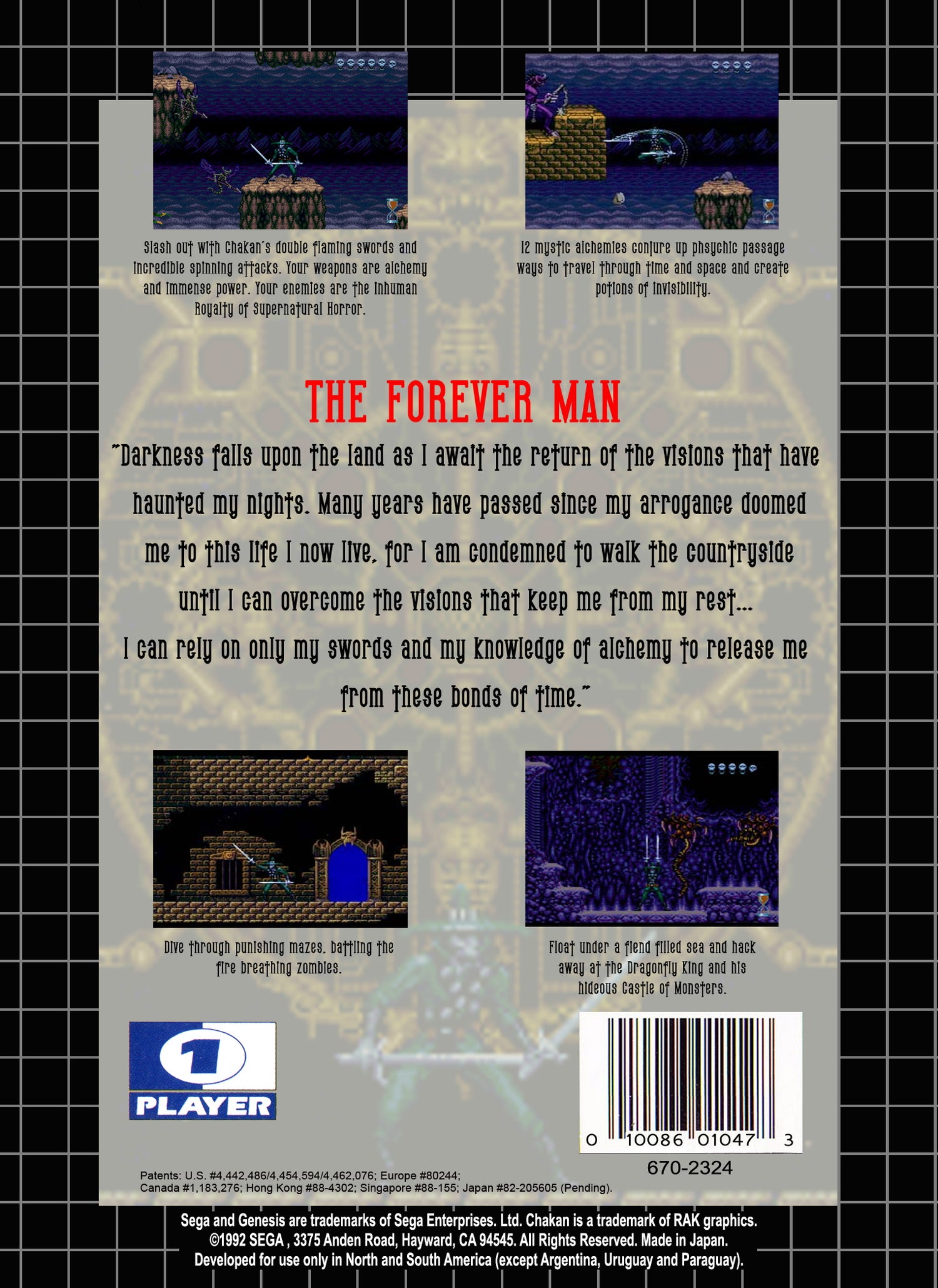 Chakan - Sega Genesis