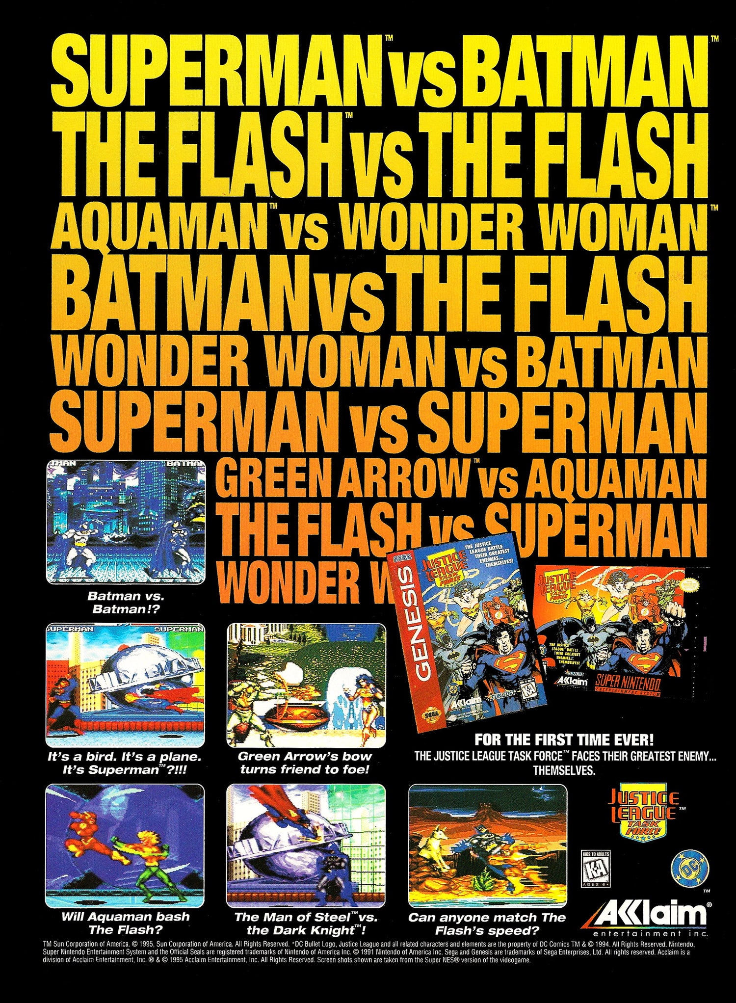 Justice League Task Force - Super Nintendo