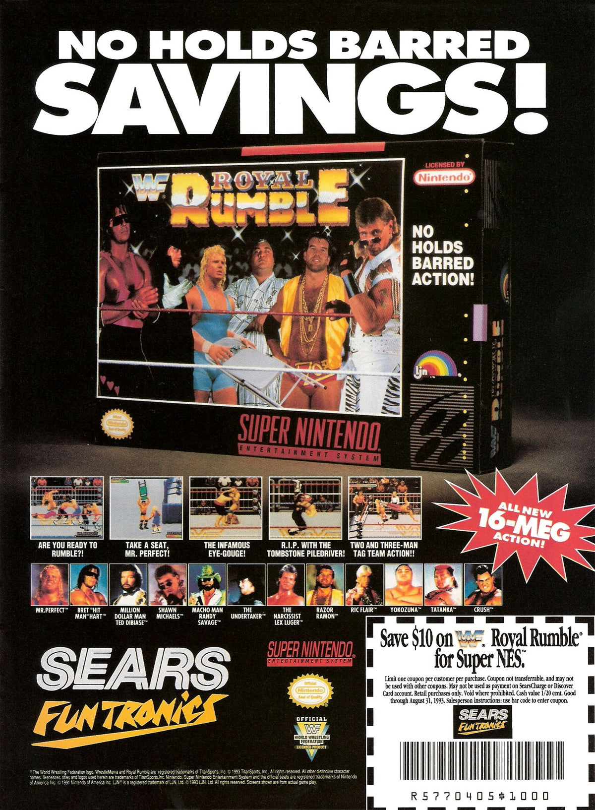 WWF Royal Rumble - Super Nintendo - Retro Island Gaming
