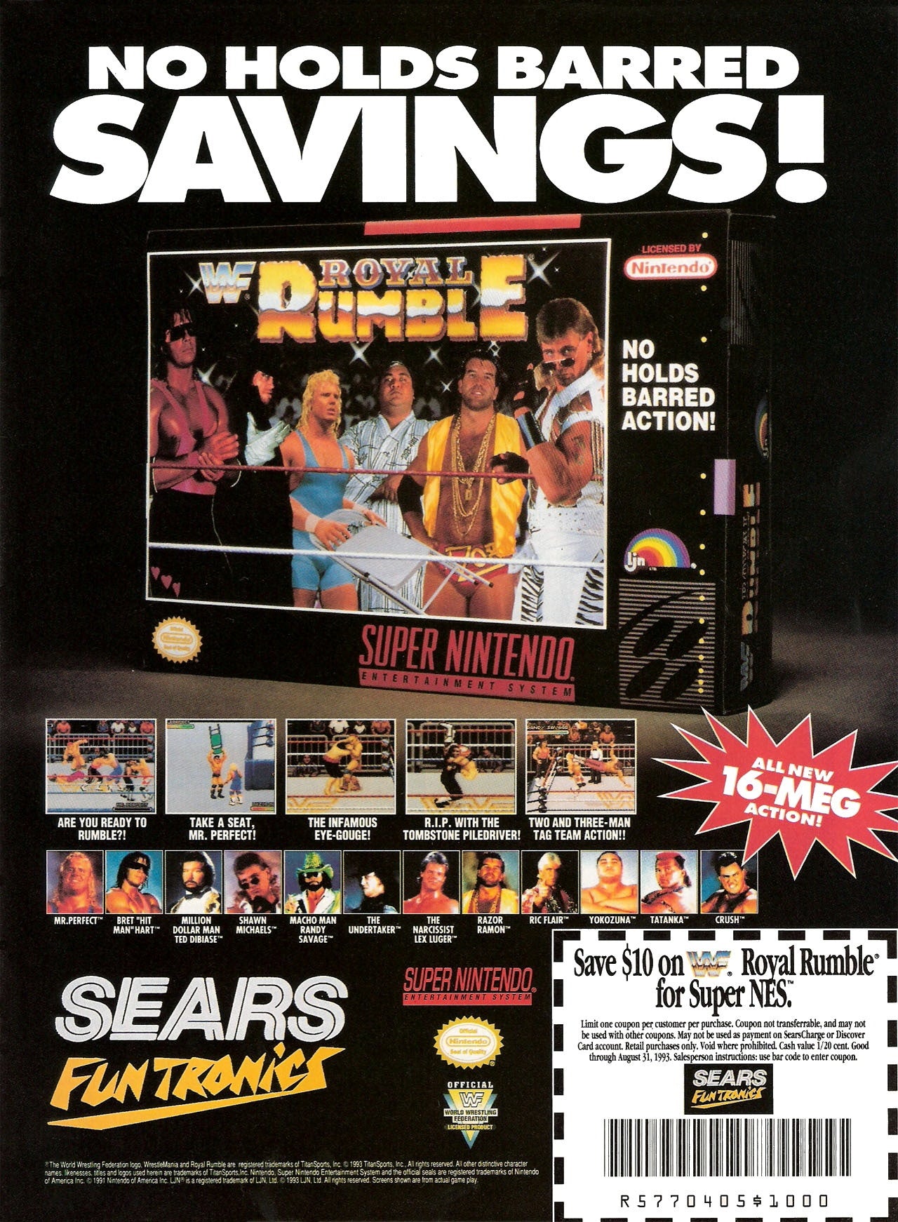 WWF Royal Rumble - Super Nintendo