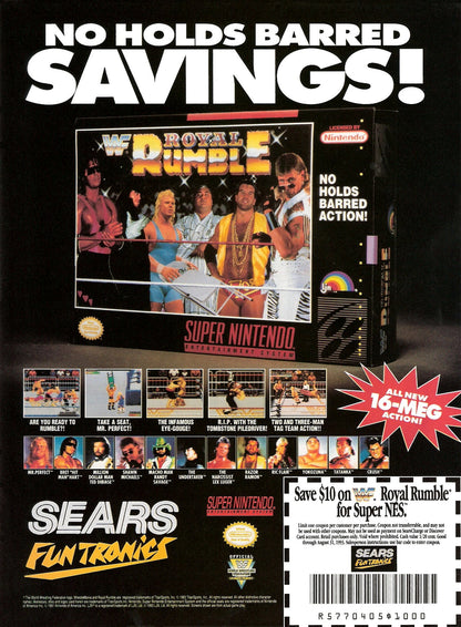 WWF Royal Rumble - Super Nintendo - Retro Island Gaming