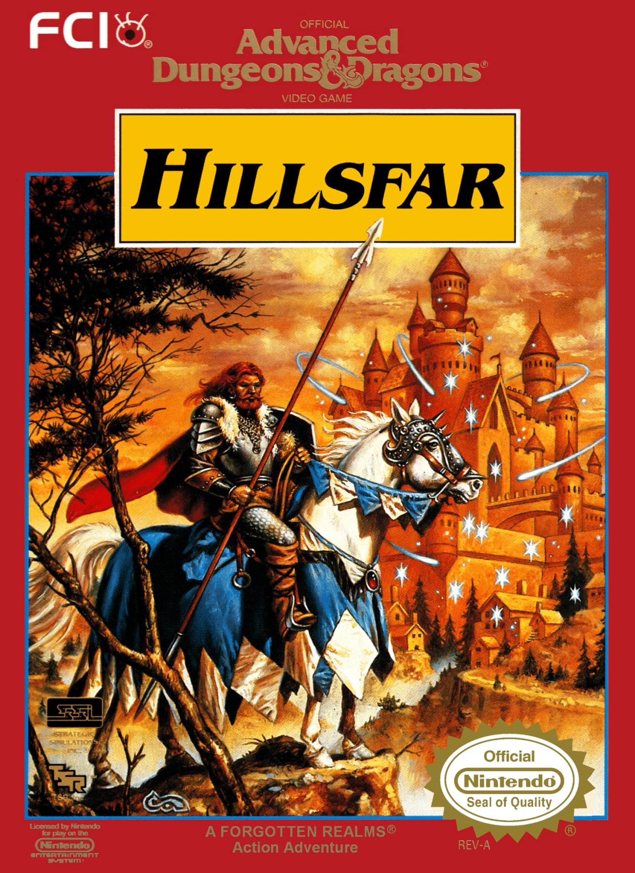Advanced Dungeons & Dragons Hillsfar - NES - Retro Island Gaming