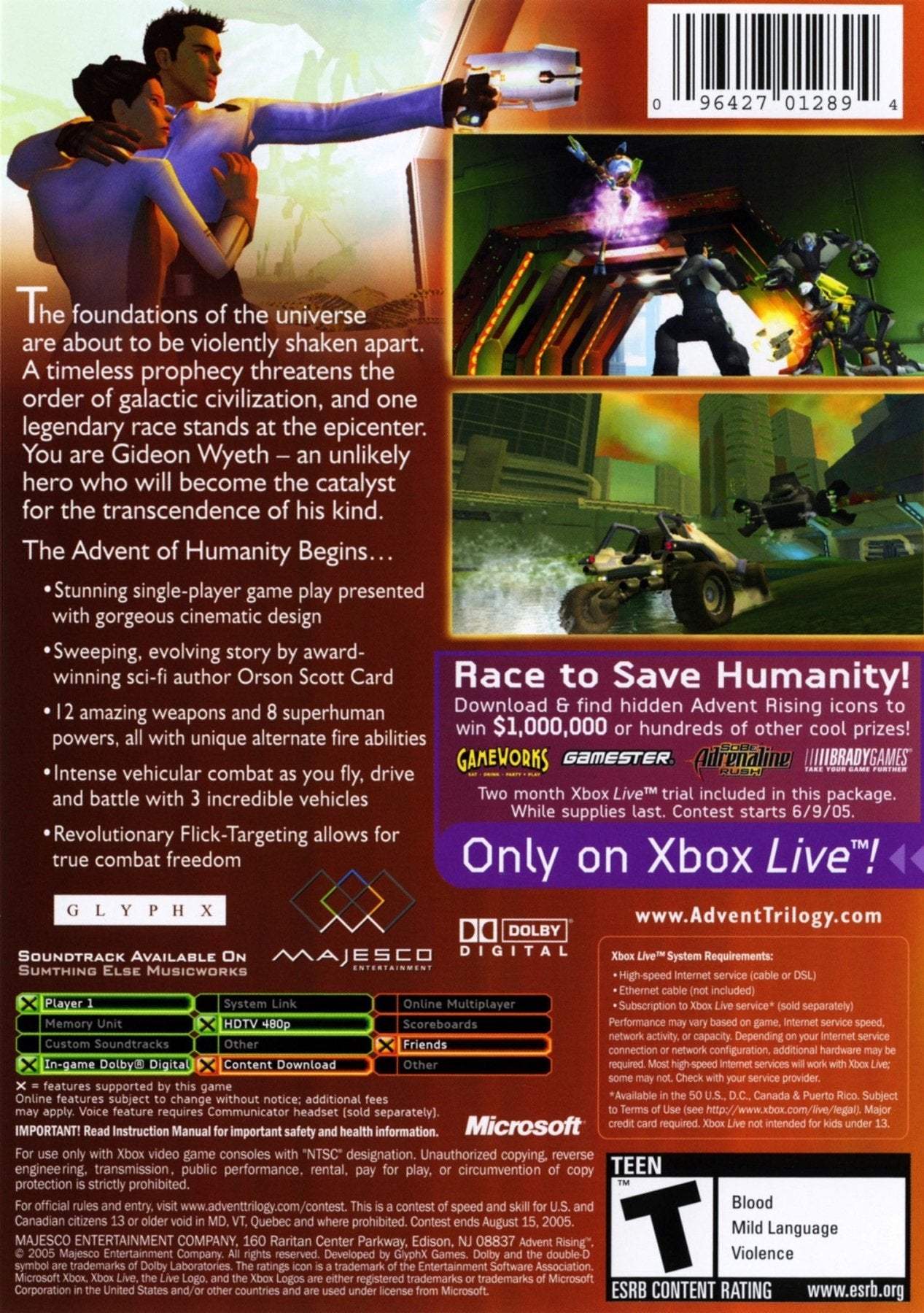 Advent Rising - Xbox - Retro Island Gaming