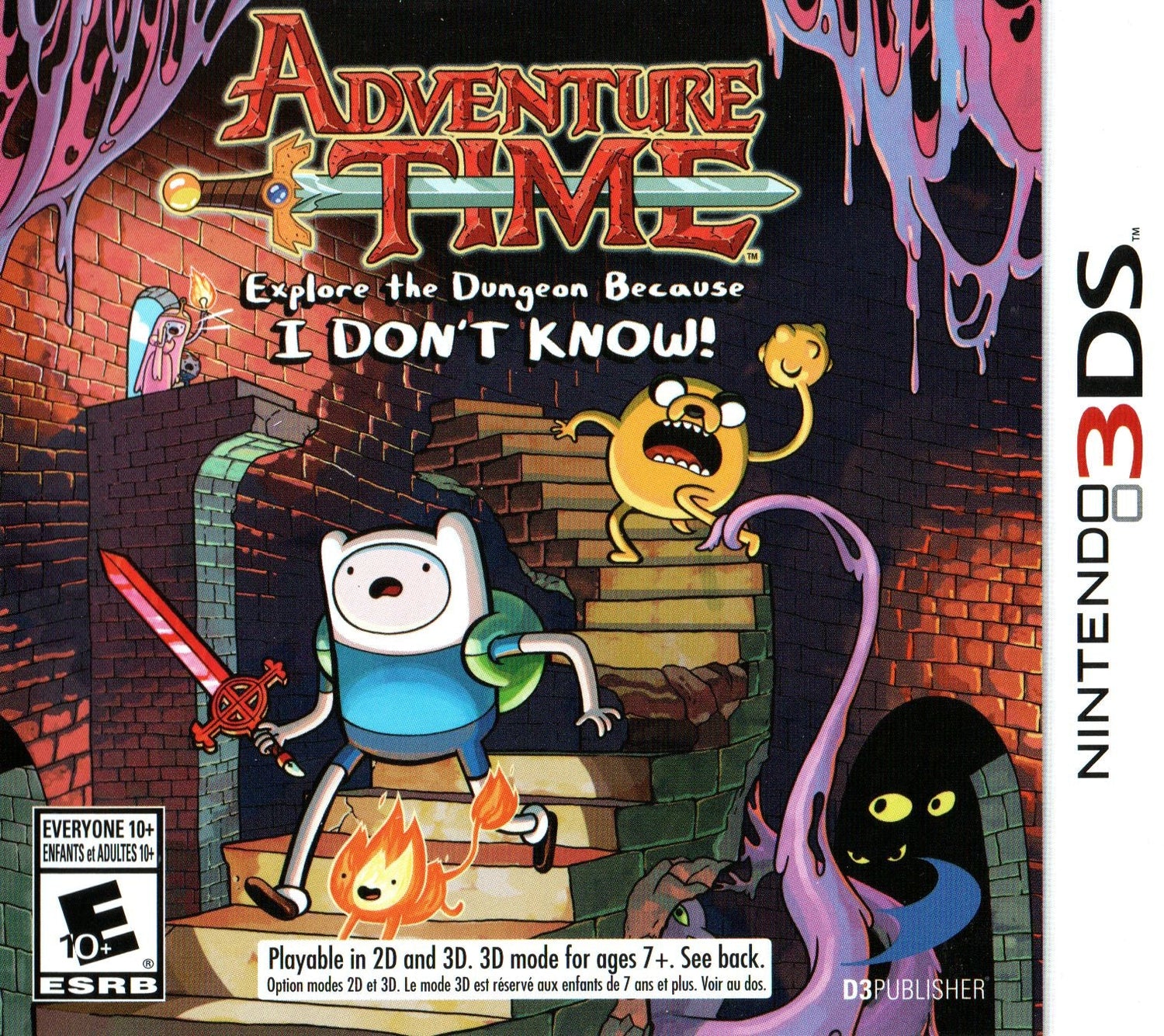 Adventure Time: Explore the Dungeon Because I Don't Know - Nintendo 3DS - Retro Island Gaming