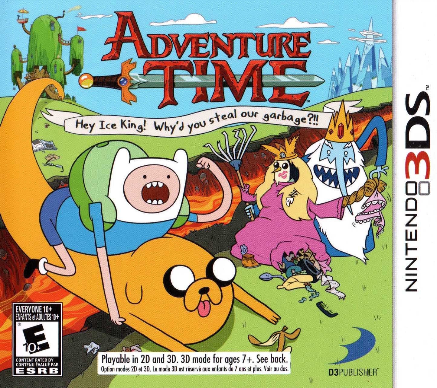 Adventure Time: Hey Ice King - Nintendo 3DS - Retro Island Gaming