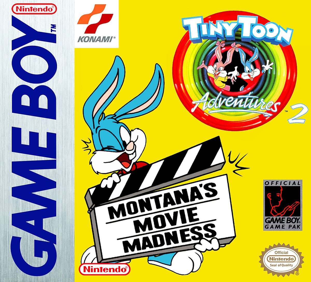 Tiny Toon Adventures 2 Montana's Movie Madness - GameBoy