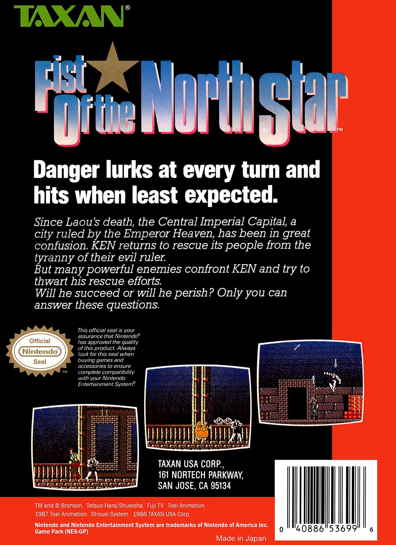 Fist of the North Star - NES