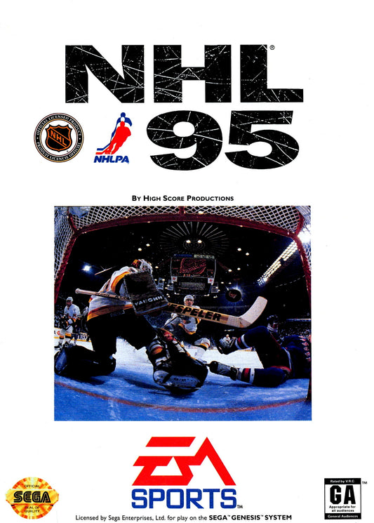 NHL 95 - Sega Genesis - Retro Island Gaming