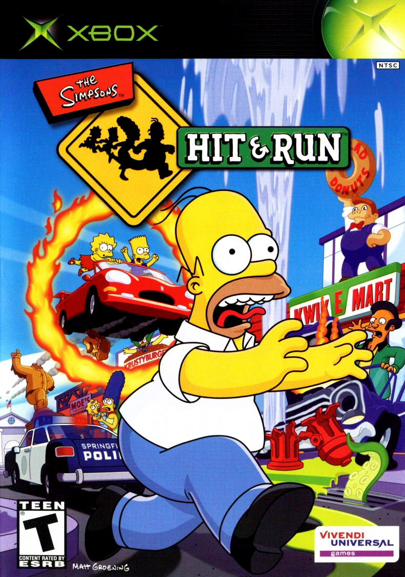 The Simpsons Hit and Run - Xbox