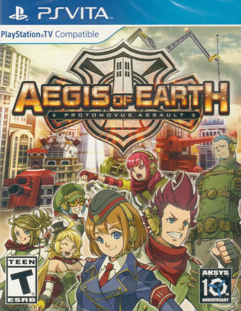 Aegis of Earth: Protonovus Assault - Playstation Vita - Retro Island Gaming