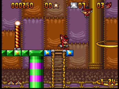 Aero the Acro - Bat - Super Nintendo - Retro Island Gaming