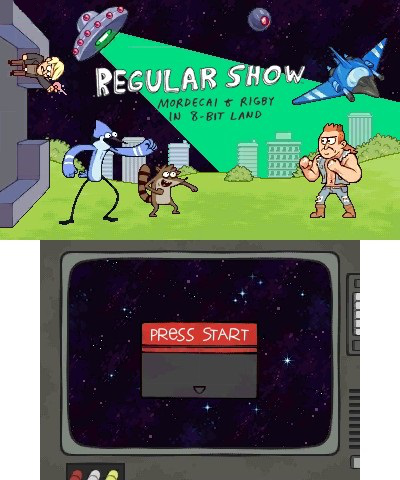 Regular Show: Mordecai & Rigby in 8-Bit Land - Nintendo 3DS