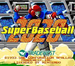 Super Baseball 2020 - Super Nintendo