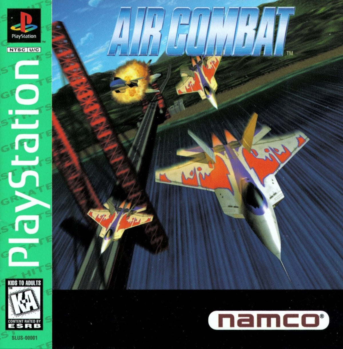 Air Combat [Greatest Hits] - Playstation - Retro Island Gaming