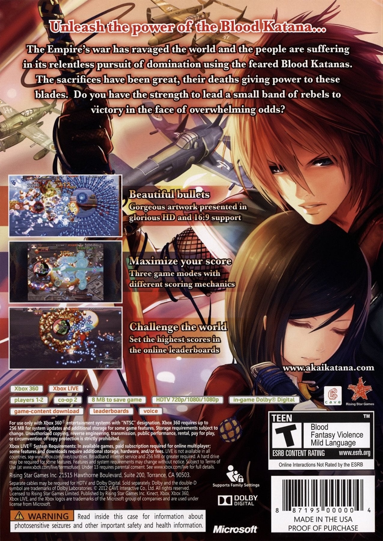 Akai Katana - Xbox 360 - Retro Island Gaming