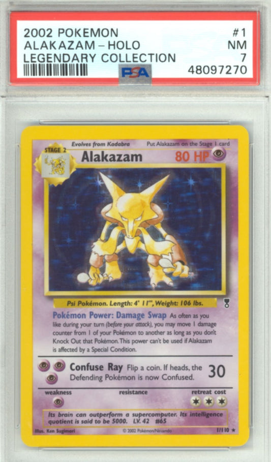 Alakazam #1 - Pokemon Legendary Collection - Retro Island Gaming
